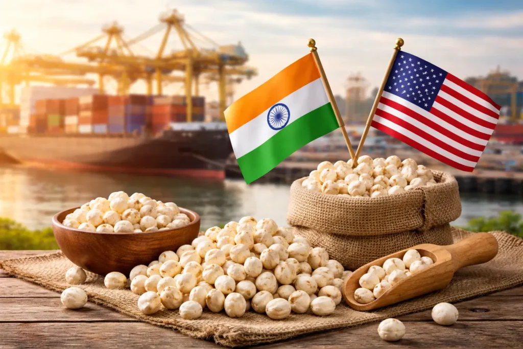 Import Fox Nuts from India to USA